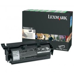 Lexmark oryginalny toner T650H11E, black, 25000s, high capacity, return