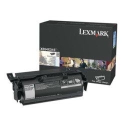 Lexmark oryginalny toner X654H31E, black, 36000s