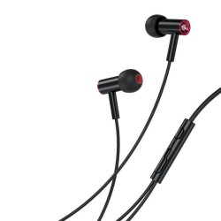 XO słuchawki przewodowe EP49 jack 3,5 mm dokanałowe czarne