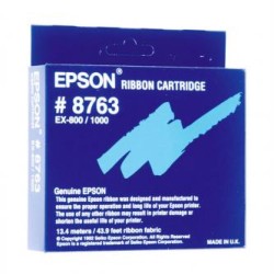 Epson oryginalny taśma do drukarki, 8763/C13S015054, czarna, Epson EX 800, EX 1000