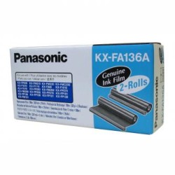 Panasonic oryginalny folia do faxu KX-FA136A/E, 2*100m, Panasonic Fax KX-F 1810
