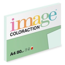 Papier kserograficzny Coloraction, Lagoon, A4, 80 g/m2, jasny niebieski, 100 arkusza, nadaje się do druku atramentowego