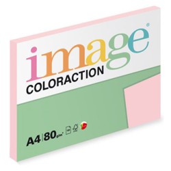 Papier kserograficzny Coloraction, Tropic, A4, 80 g/m2, jasny różowy, 100 arkusza, nadaje się do druku atramentowego
