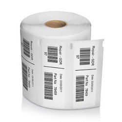 Dymo etykiety papierowe 89mm x 28mm, białe, adresowa, 2X1050 szt., S0947410