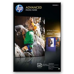 HP Advanced Glossy Photo Pa, Q8692A, foto papier, bez marginesu typ połysk, zaawansowany typ biały, 10x15cm, 4x6", 250 g/m2, 