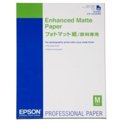 Epson Enhanced Matte Paper, biała, 50, szt. szt., C13S042095, do drukarek atramentowych, A2, A2, 192 g/m2