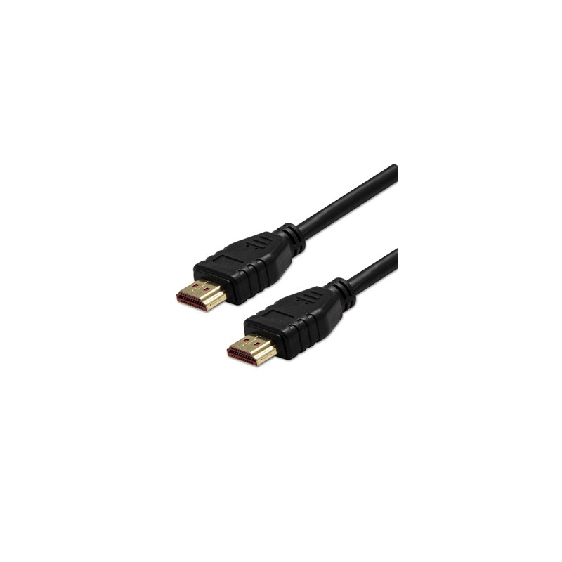 Video Kabel HDMI M - HDMI M, HDMI 2.1 - Ultra High Speed, 2m, pozłacane złącza, czarny, Logo blistr, 8K@60Hz, 48Gb/s