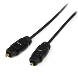 Audio Kabel TOSLINK M - TOSLINK M, SPDIF OPTICAL, 2m, czarna