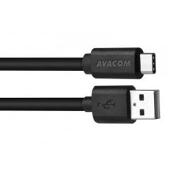Avacom USB kabel (2.0), USB A M - USB C (M), 1m, czarny