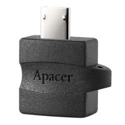 Apacer USB redukcja (2.0), USB A F - microUSB (M), czarna