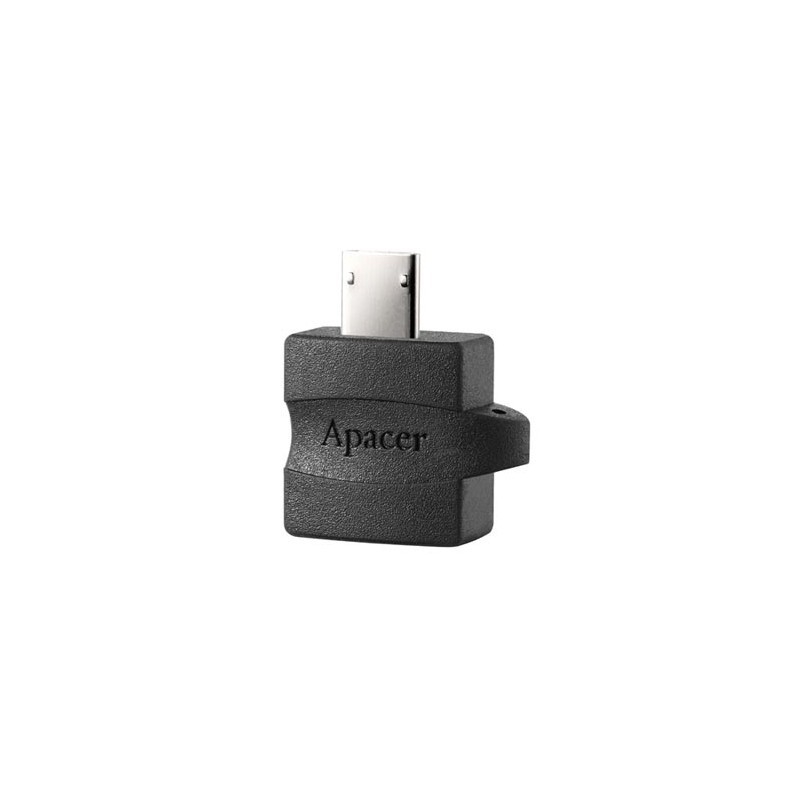 Apacer USB redukcja (2.0), USB A F - microUSB (M), czarna
