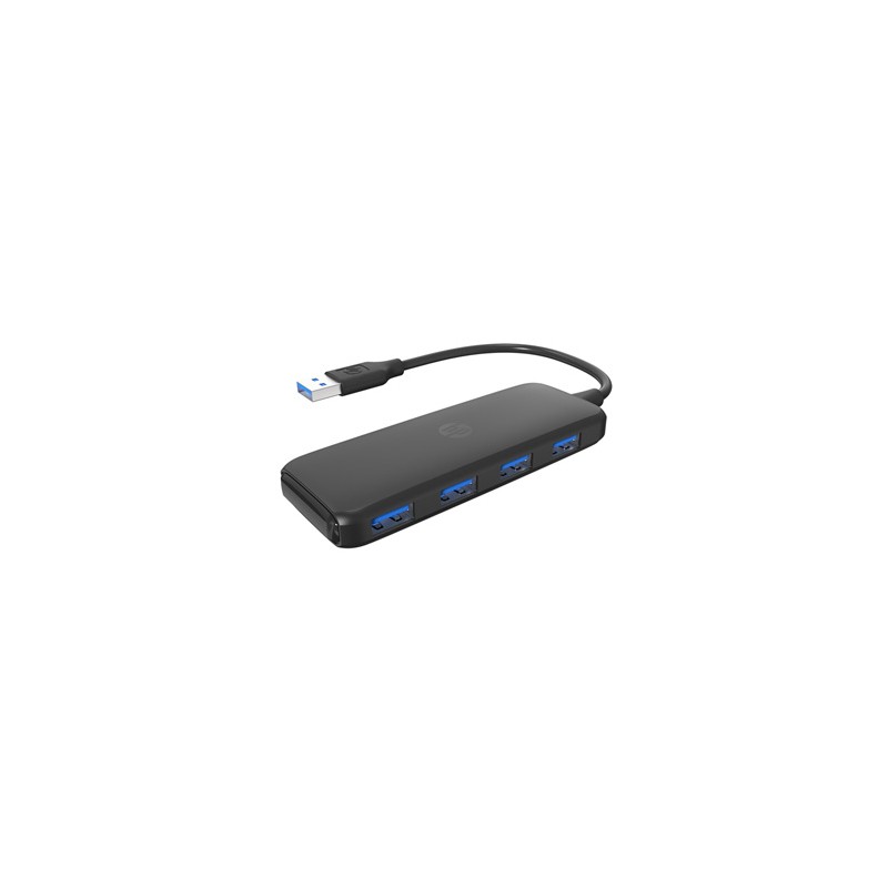 USB (3.0) hub 4-port, DHC-CT110, czarny, Hewlett-Packard
