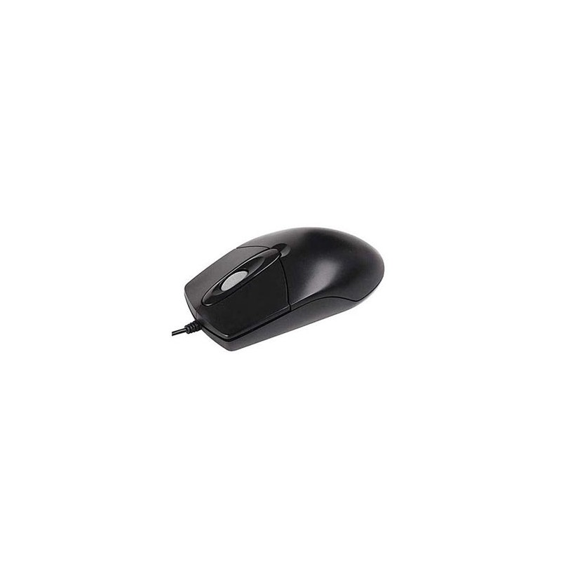 Mysz przewodowa, A4Tech OP-760 Black, czarna, optyczna, 800DPI