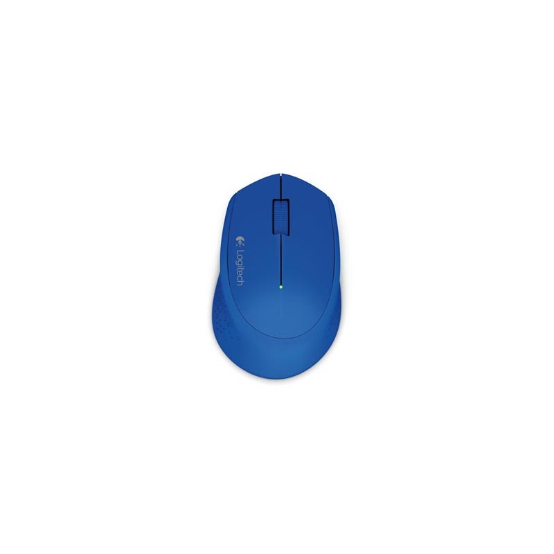 Mysz bezprzewodowa, Logitech M280, niebieska, optyczna, 1000DPI