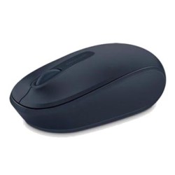 Mysz bezprzewodowa, Microsoft Mobile Mouse 1850, czarno-niebieski, optyczna, 1000DPI