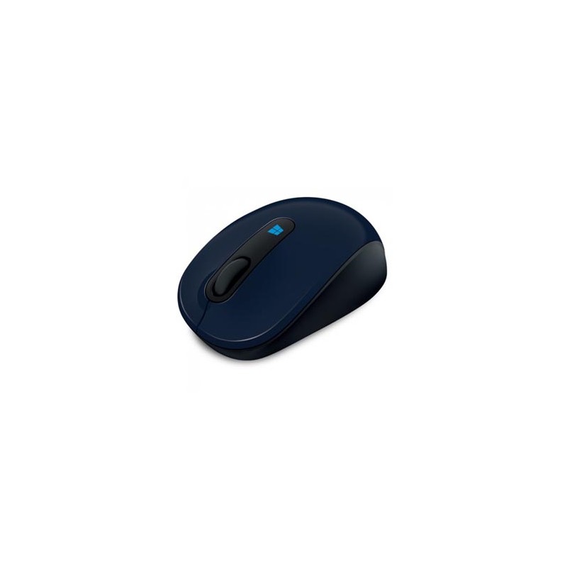 Mysz bezprzewodowa, Microsoft Sculpt Mobile Mouse, niebieska, laserowa, 1000DPI