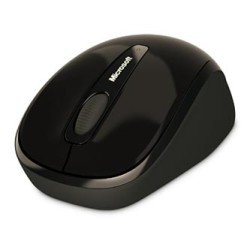 Mysz bezprzewodowa, Microsoft Mobile Mouse 3500, czarna, optyczna, 1000DPI