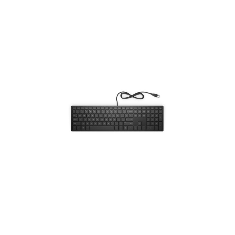 HP Pavilion Keyboard 300, klawiatura CZ, przewodowa (USB), czarna
