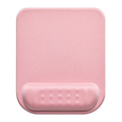 Podkładka pod mysz i nadgarstek, Powerton Ergoline Pastel Edition, ergonomiczna, różowa, piana, Powerton