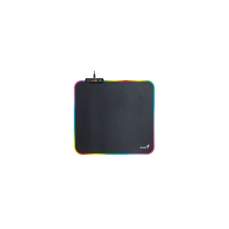 GX GAMING GX-Pad 260S RGB, tekstylny, czarna, 260x240mm, 3mm, Genius