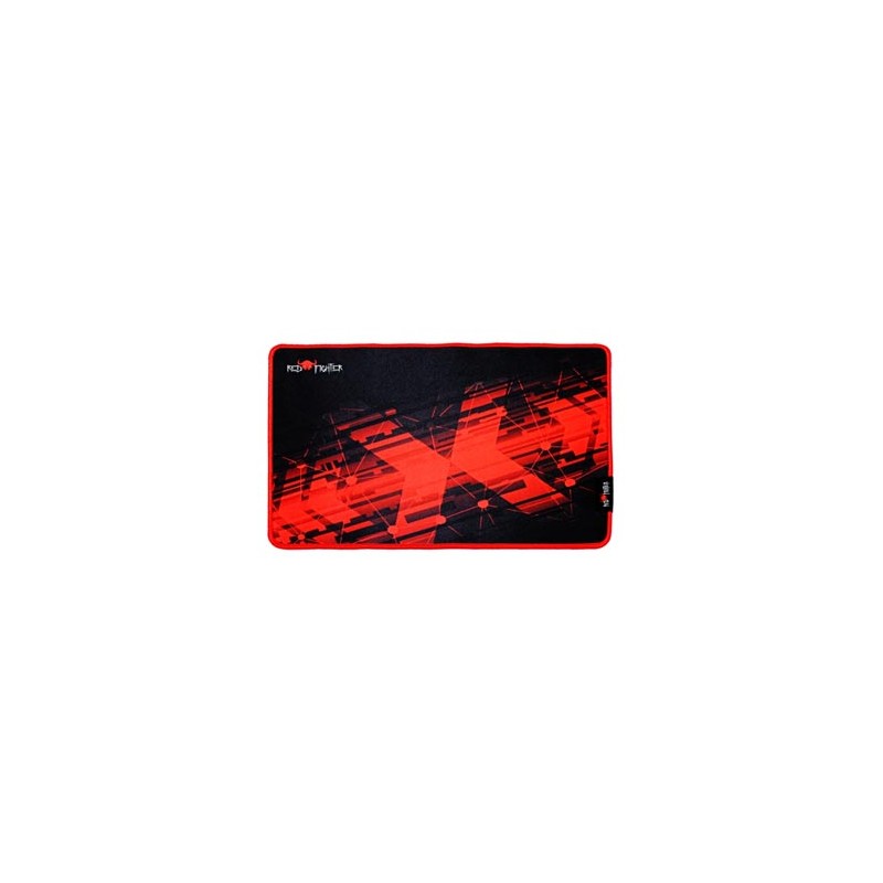 Podkładka pod mysz, P1-M, do gry, czarno-czerwona, 36 x 26 x 0.4 cm, Red Fighter