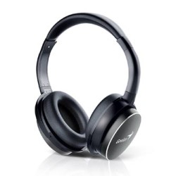 Genius HS-940BT, słuchawki z mikrofonem, regulacja głośności, czarna, bluetooth