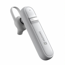 SWISSTEN Bluetooth headset caller / słuchawka bluetooth słuchawka bluetooth handsfree, regulacja głośności, biała, bluetoo