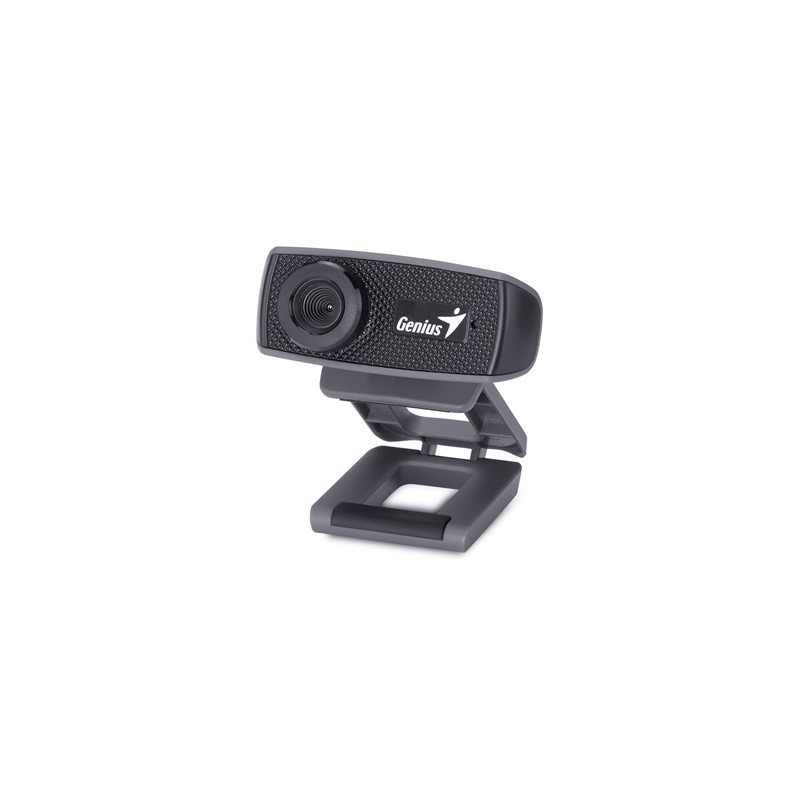 Genius HD Webkamera FaceCam 1000X v2, 1280x720, USB 2.0, czarna, Windows 7 a vyšší, Rozdzielczość HD