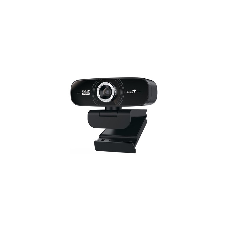Genius kamera web Full HD FaceCam 2000X, 1920x1080, USB 2.0, czarna, Windows 7 a vyšší, FULL HD, 30 FPS