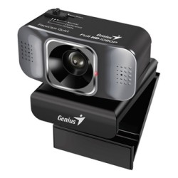 Genius kamera web Full HD FaceCam Quiet, 1920x1080, USB 2.0, czarna, Windows 7 a vyšší, FULL HD, 30 FPS