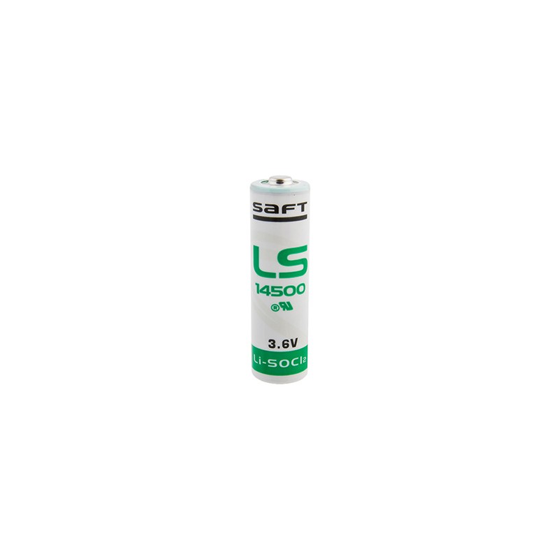 Bateria litowa, LS14500, 3.6V, Saft, SPSAF-14500-2600