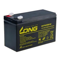 Long akumulator kwasowo-ołowiowy HighRate F2 dla UPS, EZS, EPS, 12V, 9Ah, PBLO-12V009-F2AH, WP1236W
