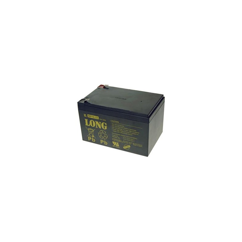 Long akumulator kwasowo-ołowiowy F2 dla UPS, EZS, EPS, 12V, 12Ah, PBLO-12V012-F2A