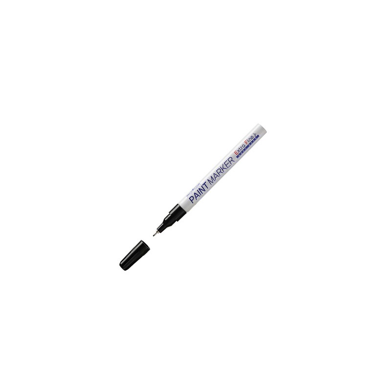 Munhwa, marker olejowy EFPM-01, czarny, 12szt, 1mm, metalowa końcówka, cena za 1 szt