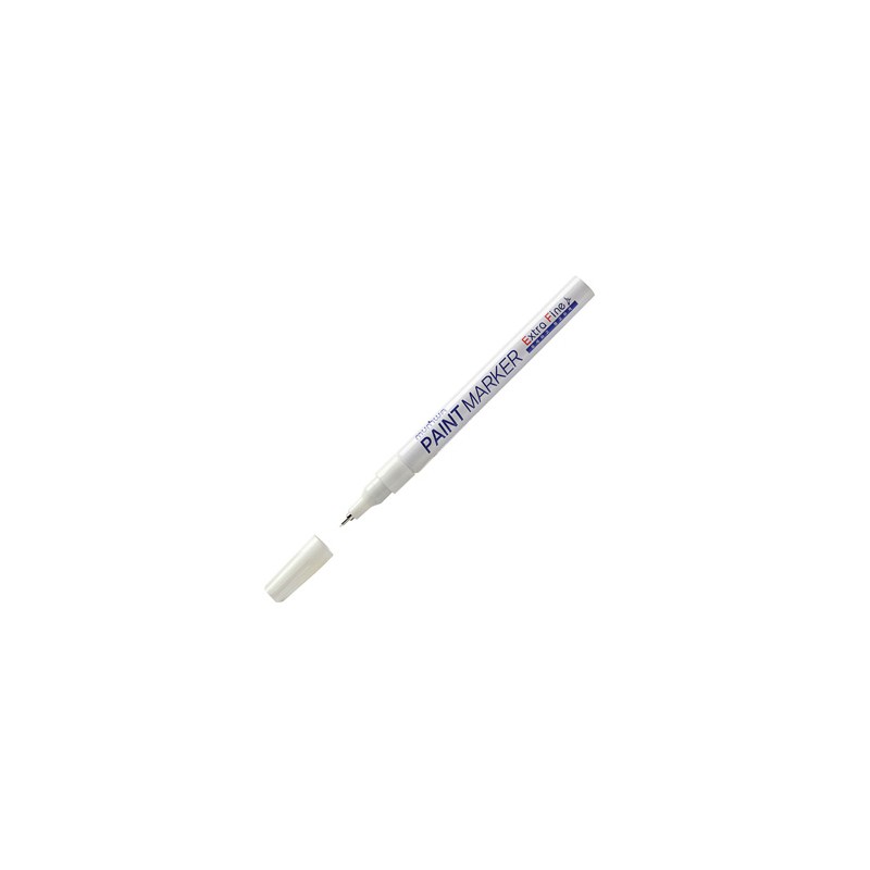 Munhwa, marker olejowy EFPM-05, biały, 12szt, 1mm, metalowa końcówka, cena za 1 szt