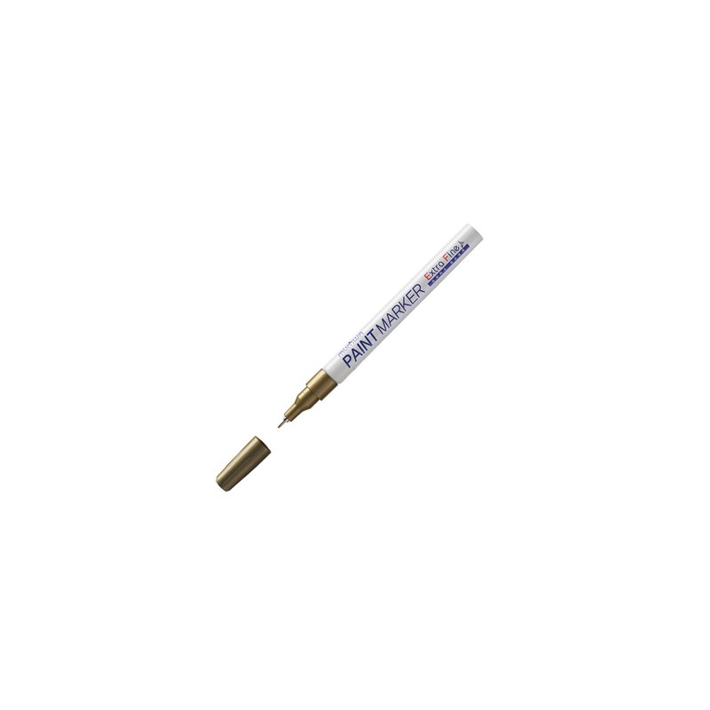 Munhwa, marker olejowy EFPM-07, złoty, 12szt, 1mm, metalowa końcówka, cena za 1 szt
