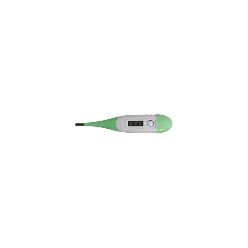 Termometr cyfrowy medyczny, zielony biały, MEDI-INN