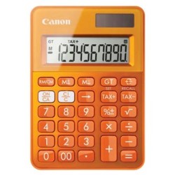 Canon Kalkulator LS-100K, pomarańczowa, biurkowy, 10 miejsc