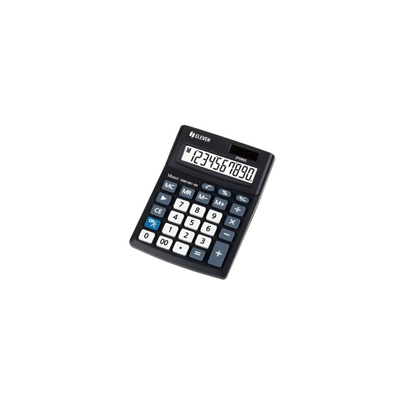 Eleven Kalkulator CMB1001-BK, czarna, biurkowy, 10 miejsc, podwójne zasilanie
