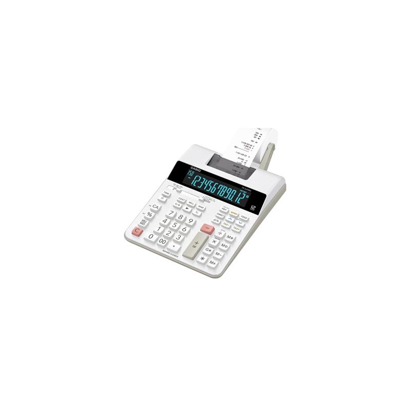 Casio Kalkulator FR 2650 RC, biała, 12 miejsc, zasilany z sieci