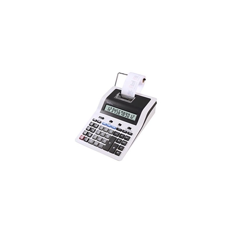 Rebell Kalkulator RE-PDC30 WB, biało-czarny, biurkowy z drukarą, 12 miejsc