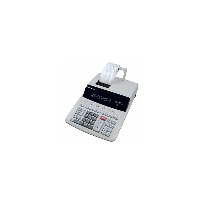 Sharp Kalkulator CS-2635RHGYSE, biała, biurkowy z drukarą, 12 miejsc