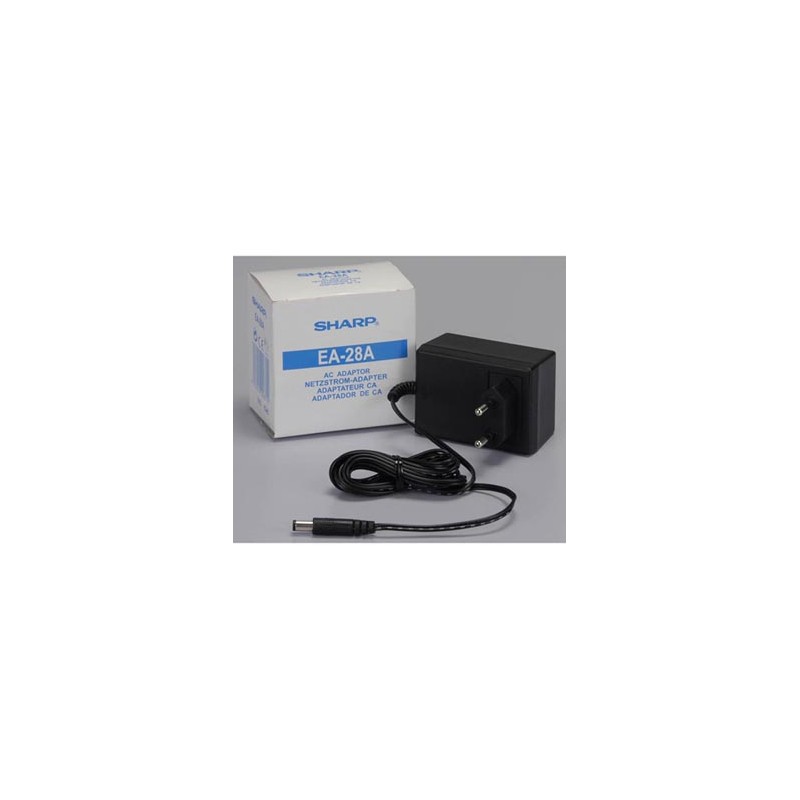Zasilacz / sieciowy adapter, SH-MX15W EU, 220V (el.síť), do zasilania kalkulatorów, Sharp, EA28A