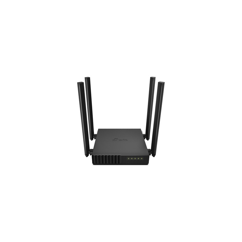 TP-LINK router Archer C54 2.4GHz i 5GHz, extender/ wzmacniacz, access point, IPv6, 1200Mbps, stały anténa, 802.11ac, Kontrola 