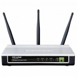 TP-LINK router TL-WA901ND 2.4GHz, extender/ wzmacniacz, access point, PoE, 450Mbps, zewnętrzna, USB anténa, 802.11n, Most Ethe