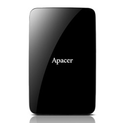 Apacer zewnętrzny dysk twardy, AC233, 2.5", USB 3.0 (3.2 Gen 1), 4TB, AP4TBAC233B-S, czarny