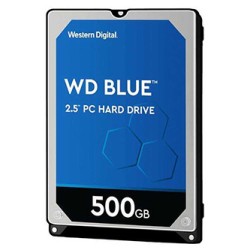 Western Digital wewnętrzny dysk twardy, WD Black, 2.5", SATA III, 500GB, WD5000LPZX, niebieski, 7mm