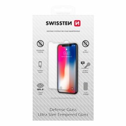 Hartowane szkło ochronne Swissten, pro Apple iPhone 5/5S, czarna, Defense glass