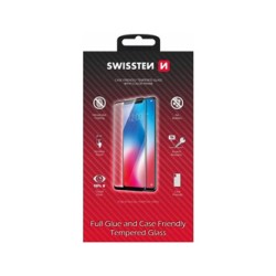 Hartowane szkło ochronne Swissten, pro Apple iPhone 12 PRO MAX, czarna, case friendly and color frame