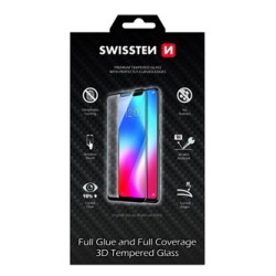 Hartowane szkło ochronne Swissten, pro Apple iPhone 12 MINI, czarna, ultra durable 3D full glue